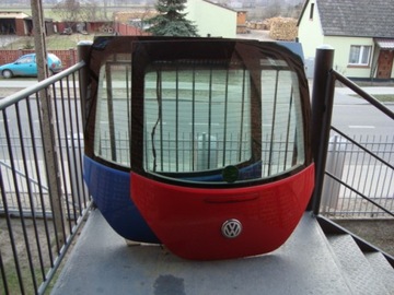 Vw новый beetle 1c0 крышка багажника задняя зад комплектная стекло, фото