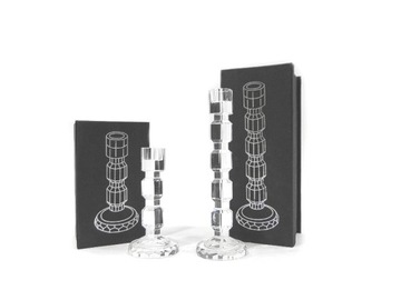 Complete modern candlestick makers glass (897), фото