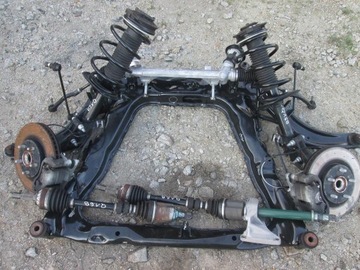 Trunnion axle lever suspension beam qashqai 1, 6b 2011 year, фото