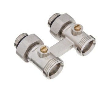 Block connection prosty, direct valve radiator lower, фото