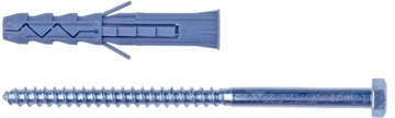 Clips pin extender screw kkx 12 x 140mm 4 pcs., фото