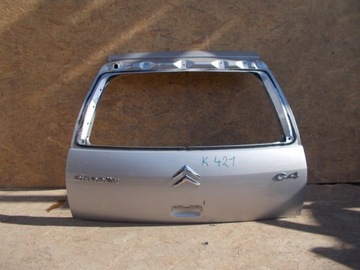 Крышка задняя зад citroen c4 04-08 5 дверей, фото