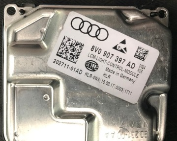 Блок контроллер фонаря 8v0907397 skoda kodiaq vw audi a4 a5 q5 q7, фото