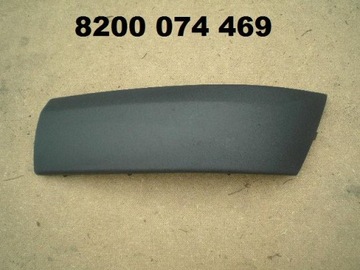 Renault clio 2 restyling overlay front bumper left front fl, фото