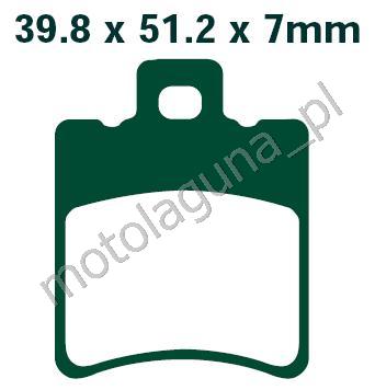 Pads mbk yq cw gilera stalker runner dd pepe 50, фото