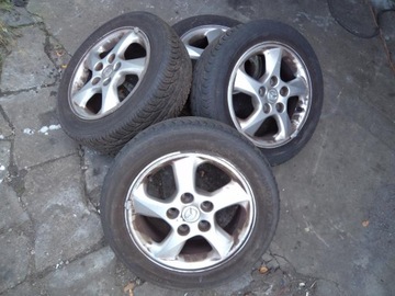 Mazda premacy 626 wheels aluminum disks tires 195/ 55 15'', фото