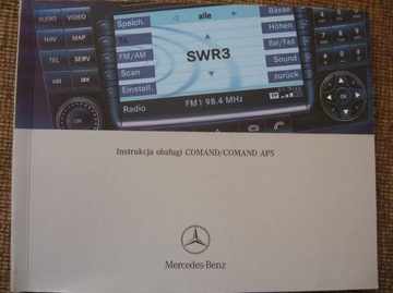 Mercedes польща інструкція користувача command aps автомагнітоли навігація телефон нова, фото