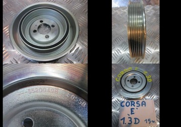 Шкив opel corsa e 1.3 cdti 2015 год, фото