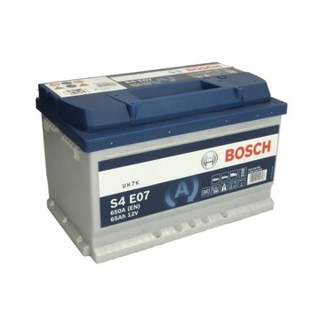 Аккумулятор bosch права+ 65ah/ 650a start stop& stop efb 0092s4e070 12v, фото