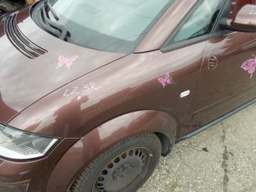 Audi a2 left front wing complete lz3r 2004r, фото