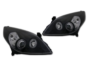 Headlight opel vectra c signum 05 rings angel eyes, фото