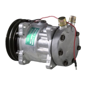 1101022 compressor air conditioner sd7h15 caterpillar, фото