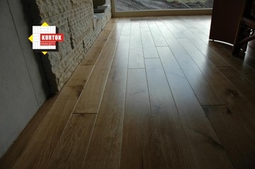 Parquet oak massive plank oak 50x10cm gr. 22mm 3, фото