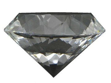 Great diamond 145 mm. - colorless - feng shui, фото