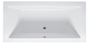 Trough rectangular riho lugo 190x90+ legs+ siphon, фото