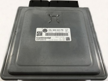 Компьютер vw caddy 03l906023pb 5wp42936aa pcr2. 1 иммобилайзер off, фото