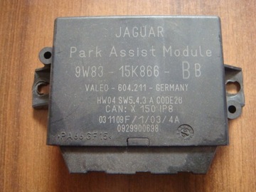Jaguar xf блок управления парктрониками 9w83-15k866-bb, фото