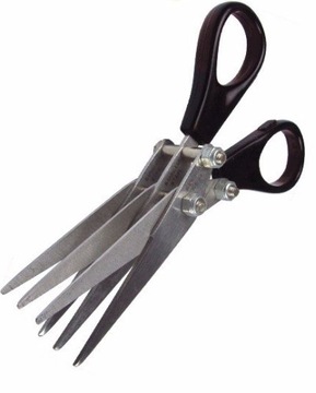 Scissors to cutting worms traper 3 blades, фото