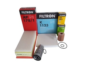 Toyota avensis t25 2, 2 d4d filter set, фото