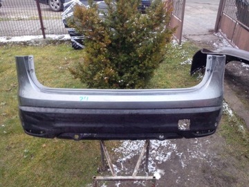 Rear bumper back nissan qashqai j11 13 -, фото