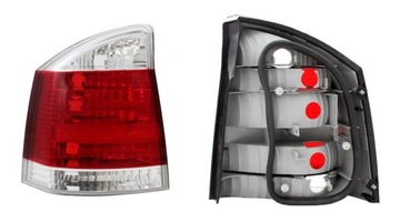 Tail light opel vectra c hatchback/ sedan 2001 - 2008 white turn signal left, фото
