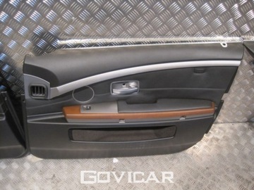 Карта обшивка передній правий шкіра bmw e65 e66 1, фото