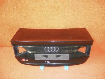08-2011 audi s4 b8 sedan lid ass original 8k black, фото