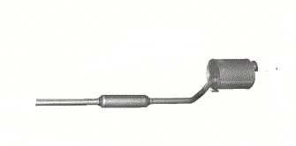 Mufflers complete daihatsu sirion volume. 1, 0 00-2005., фото
