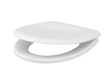 Plank toilet cersanit delfi free fall k98-0081bialy duroplastic, фото