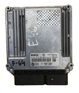 Ecu bmw e90 2. 0d 0281012334 7797497, фото