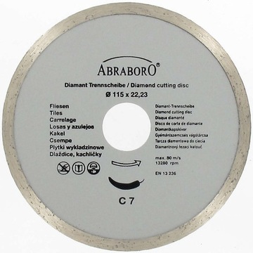 Disk diamond for ceramics 115x22, 2mm abraboro, фото