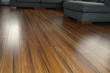 Plank bamboo pressed antique click paint, фото