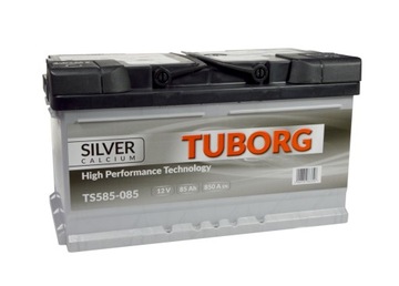 Аккумулятор tuborg серебро 85ah 850a ts585-085, фото