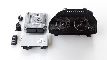 Компьютер cas ключ двигателя bmw f20 f30 2, 0d, фото