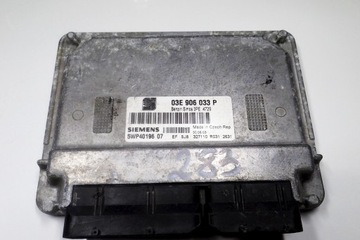 Computer motor 03e906033p 5wp40196 07 without immobilizer, фото
