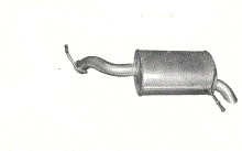 Shock absorber back peugeot 407 volume. 1, 8 04-2007., фото