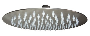 Raincoat round thin 20 shower room spray steel stainless steel eco, фото
