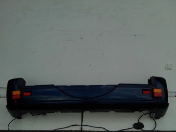 Jeep cherokee liberty bumper back wb7 complete, фото
