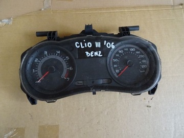 Renault clio 3 instrument panel 1.6 16v, фото