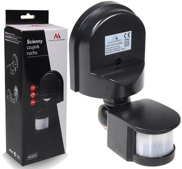 Wall-mounted motion sensor pir 1 lighting external ip44 maclean mce25, фото