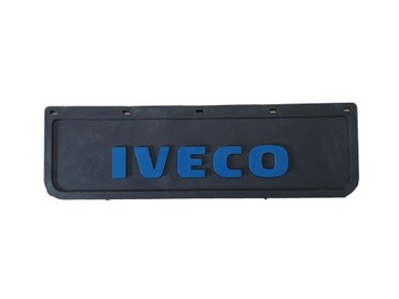 Mudguard apron iveco stamped black- blue, фото