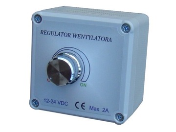 Regulator fan 12 - 24 v control unit motor, фото