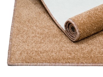 Carpet premises low hair color cappuccino 500x400 coating made to order, фото