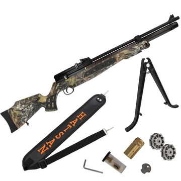 Air rifle hatsan pcp bt65 rb 4, 5 camo+set, фото
