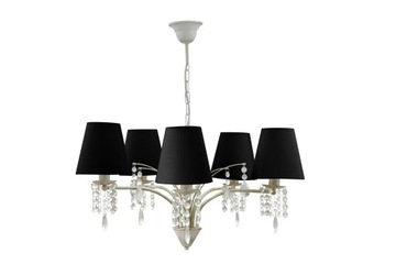 Headlights ceiling wall-mounted, chandelier crystals, lampshade, фото