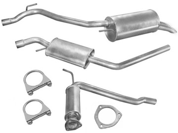 Vw t4 1. 9d - doka (chassis cab) (96r-03r) version long - three mufflers, фото