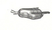 Polmostrow 17.625 aluminum shock absorber back year, фото