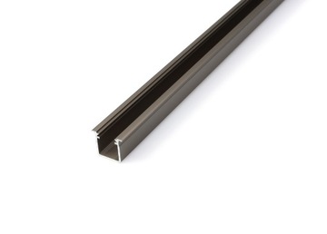 Profile aluminum g inox 1m to plume led backlight, фото