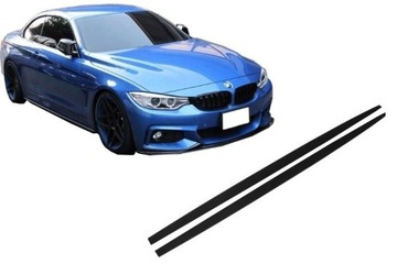 Накладки+ наклейки bmw f32 f33 f36 m-performance, фото