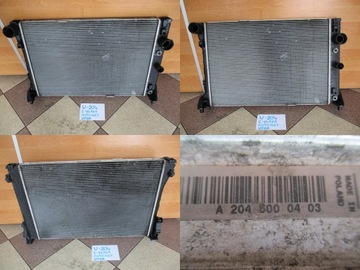 Радіатор водяний mercedes c class 204 a2045000403, фото